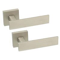 Ручки на розетте TUPAI Lina 2 2730 Q (801-1999) никель матовый